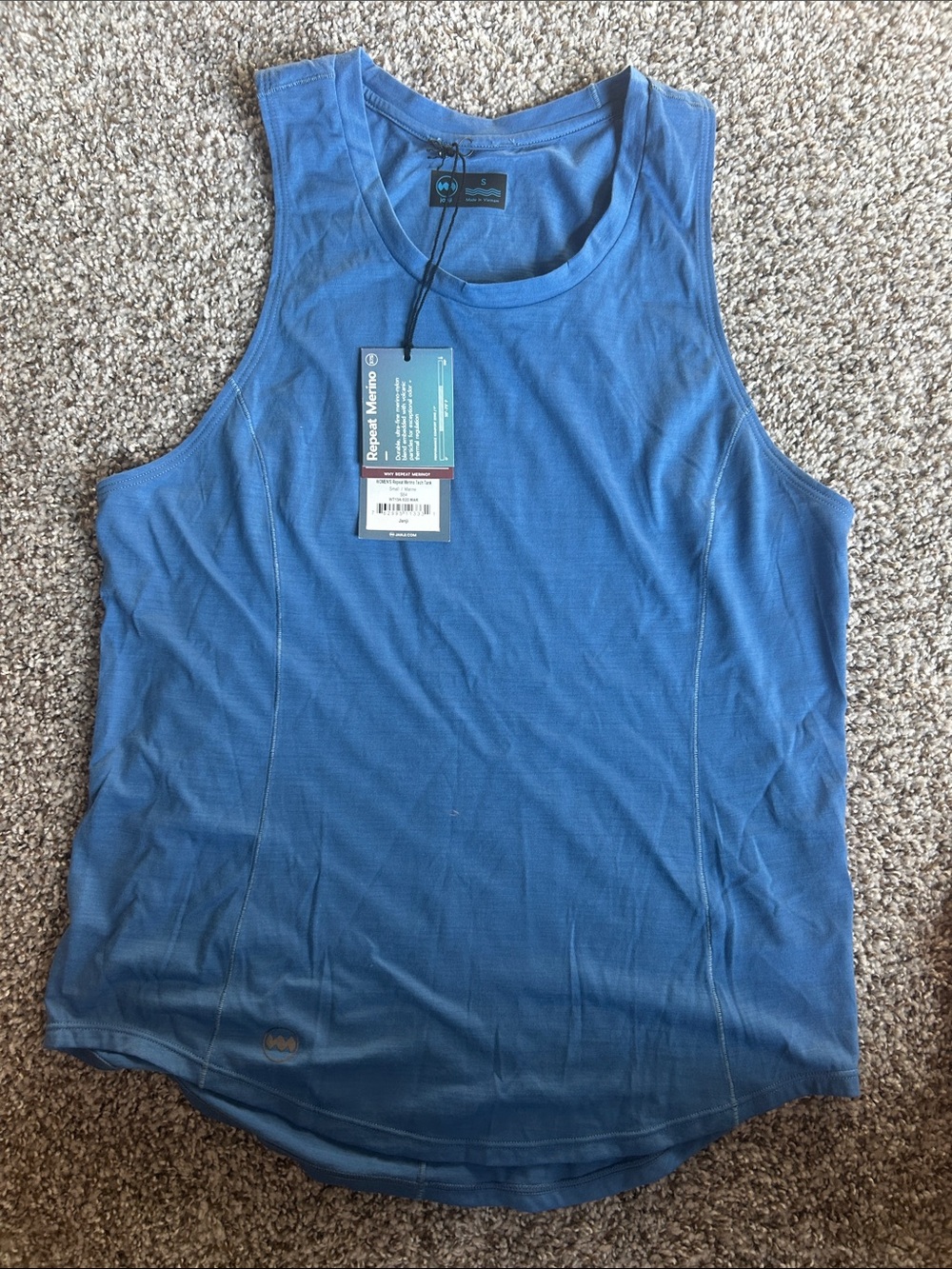 Janji NWT Women’s Repeat Merino Small Running Tank NWT